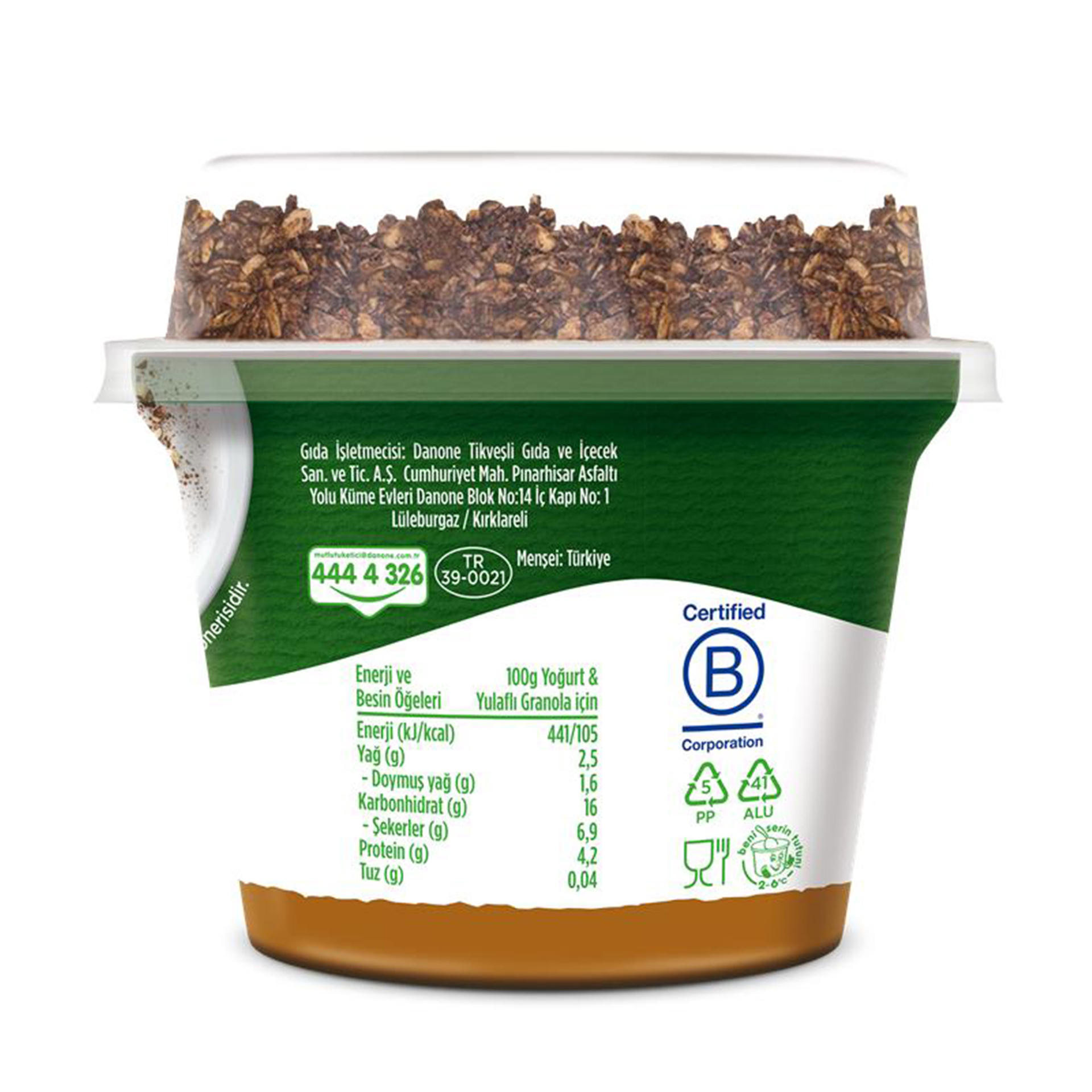 Activia Mix & Go Kakao Fındık