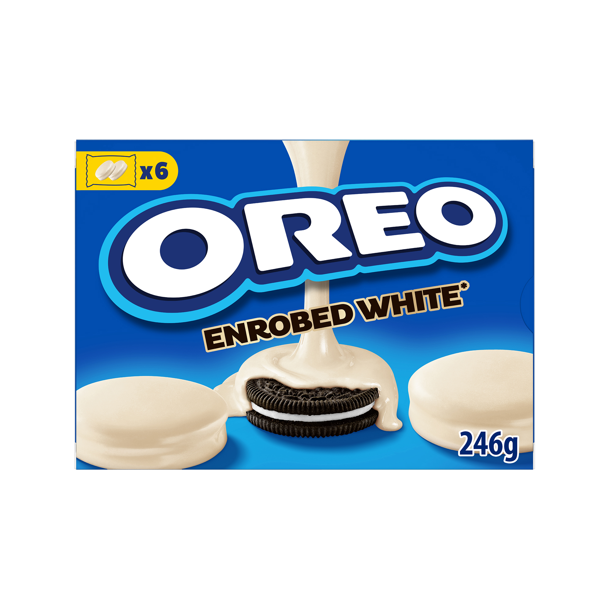 Oreo Beyaz Çikolata Kaplı Bisküvi