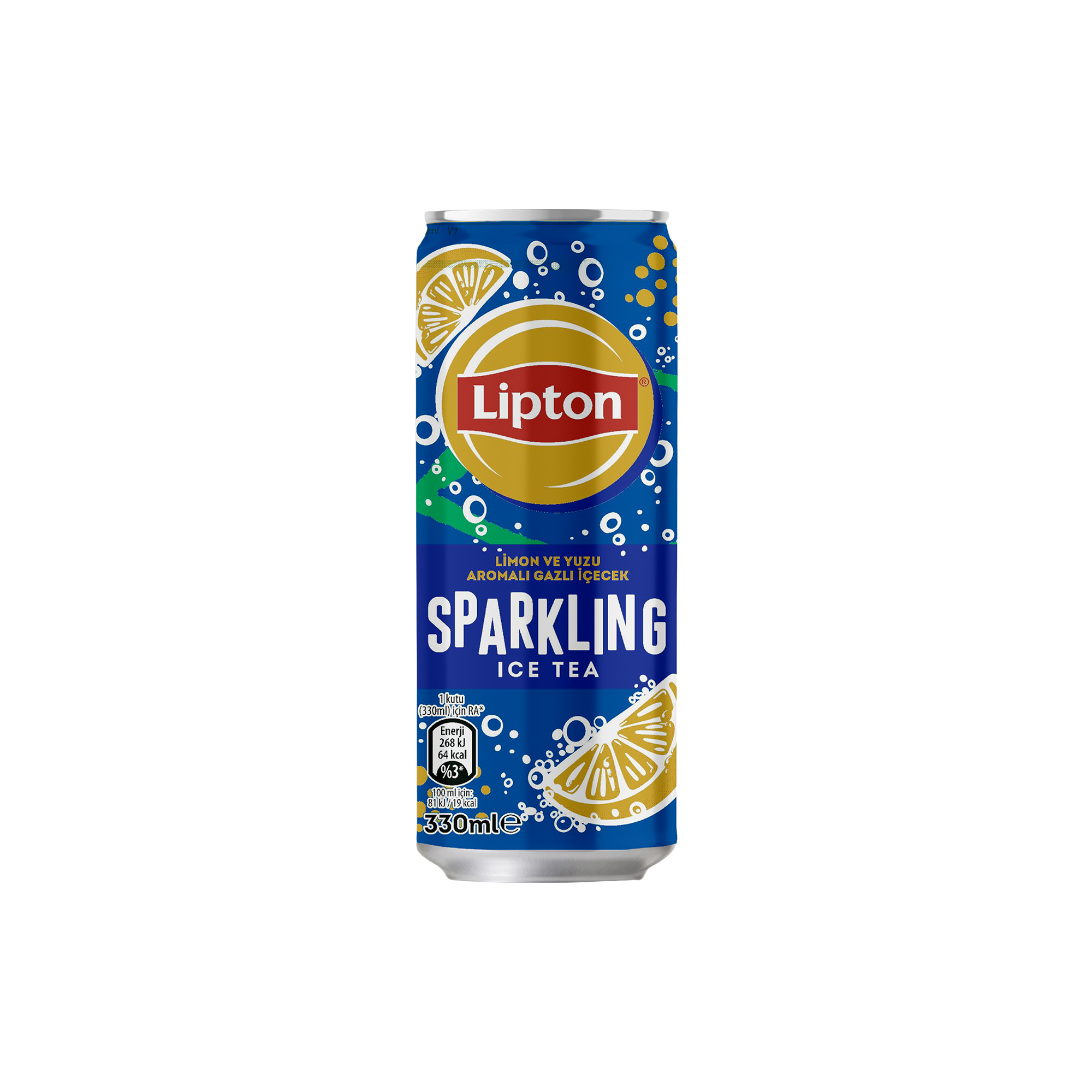 Lipton Ice Tea Sparkling Limon Yuzu Kutu