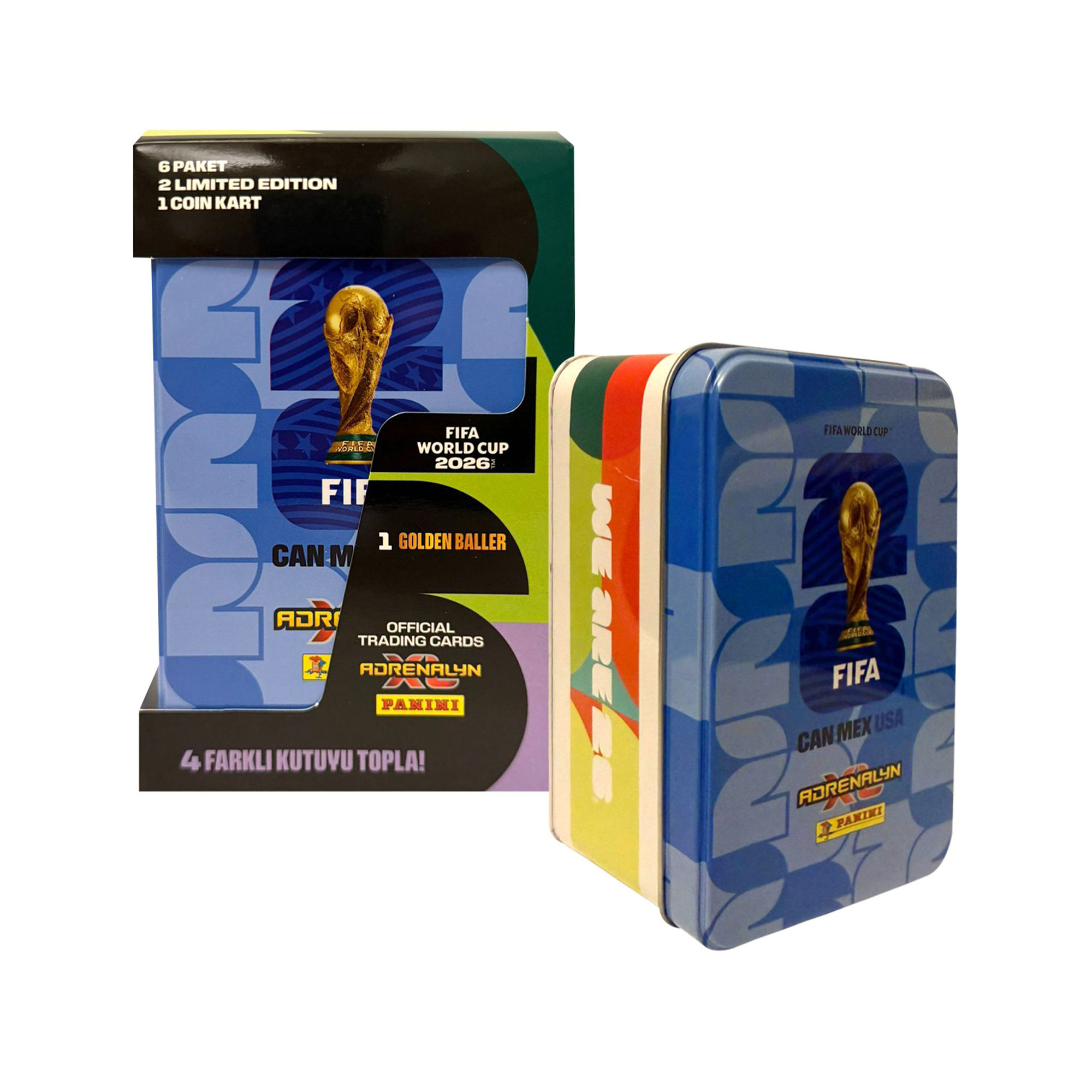 FIFA World Cup 2026 Metal Kutu