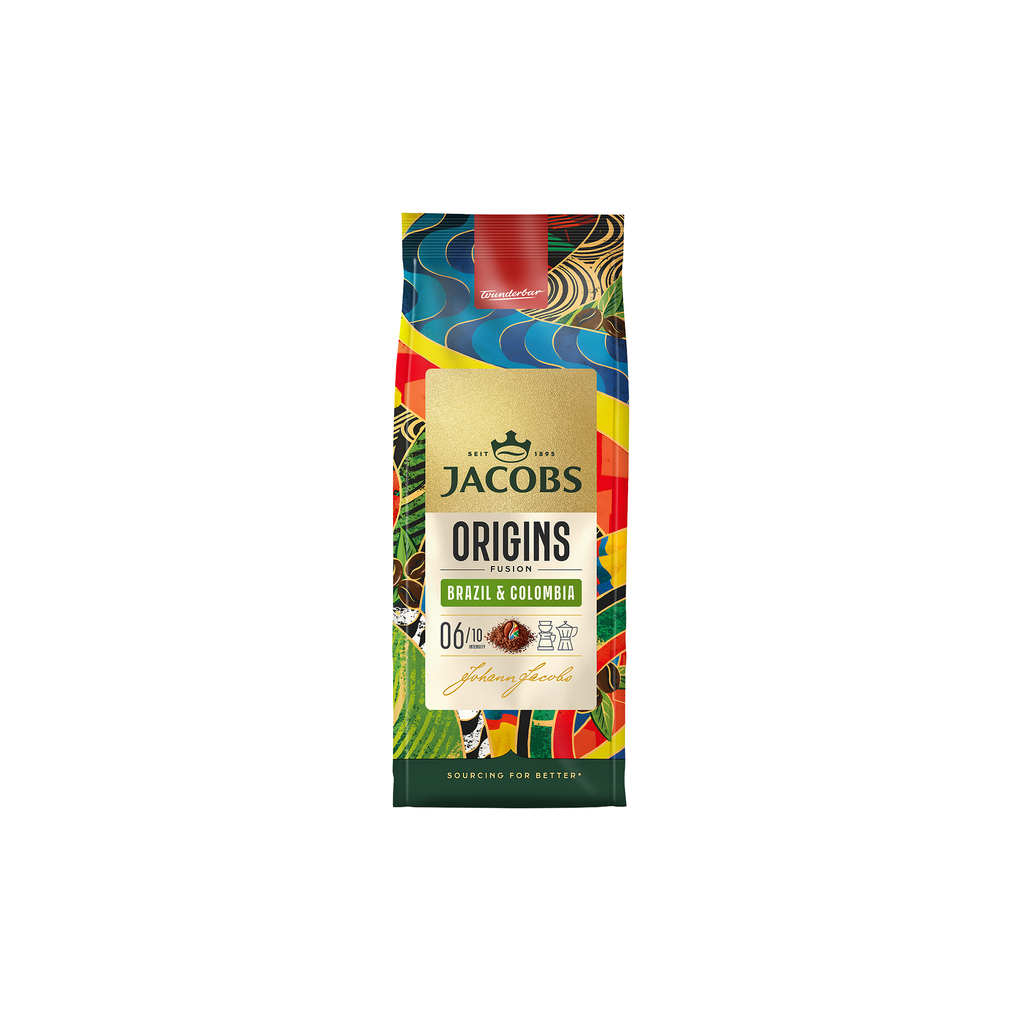 Jacobs Origins Fusion Brazil & Colombia Filtre Kahve